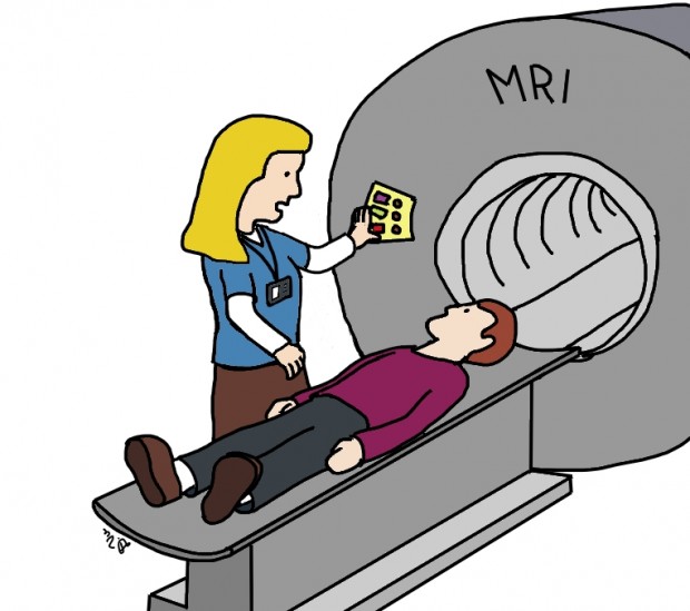 When inside the MRI… | Dr. Voodoo's Cartoons of Moral Hazard and Other  Cautionary Tales